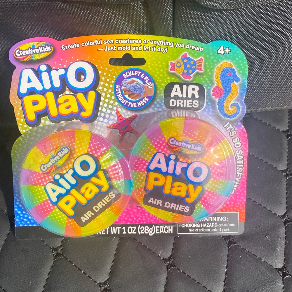 Airo Play Air Dries Rainbow Modeling Compound - Pack of 2 - Picture 3 of 5